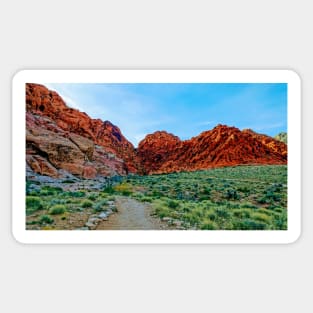 Red Rock Calico Basin 3 Sticker